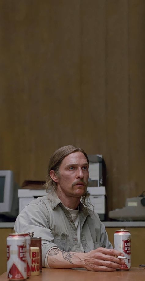 True Detective Art, True Detective Rust, Interstellar Film, True Detective Season 1, Rust Cohle, Real Detective, Cop Show, True Detective, Pub Signs