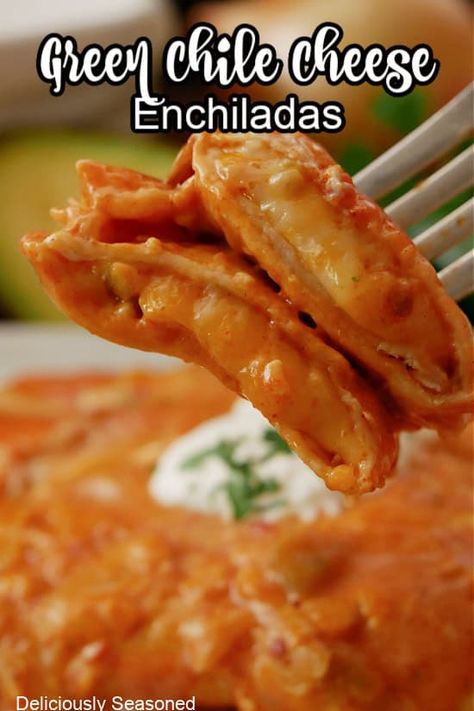 Easy Cheese Enchiladas, Rolled Tacos, Easy Enchilada Recipe, Mexican Enchiladas, Mexican Food Dishes, Hatch Chili, Enchilada Ingredients, Mexican Flavors, Enchilada Casserole Recipes