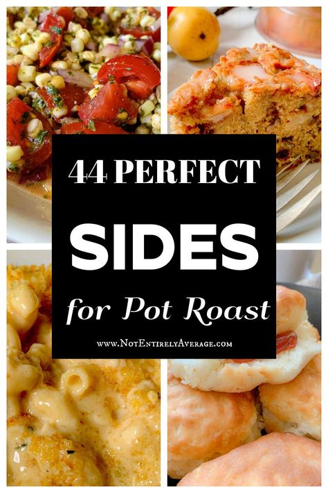 Gourmet Pot Roast, Pot Roast Dinner Ideas Meals, Side For Roast Beef, Side For Pot Roast, Side Dishes With Roast Beef, What To Serve With Mississippi Pot Roast, Sides Dishes For Roast, Sides To Go With Roast Beef, Pot Roast Sides Dishes Ideas