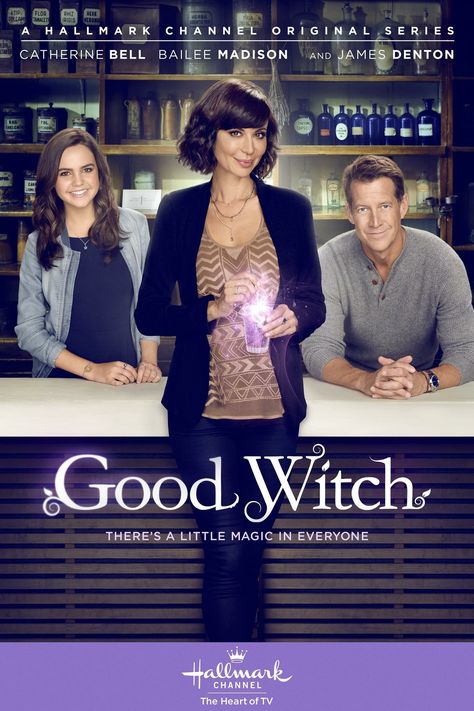 The Good Witch Series, Witch Tv Series, James Denton, Witch Series, Bailee Madison, Catherine Bell, Good Witch, The Good Witch, Hallmark Movies