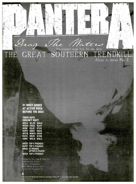 Pantera Pantera Poster, Pantera Band, Dorm Wall Art, Band Wallpapers, Drawing Book, Music Pictures, Black And White Posters, Wall Posters, Band Posters