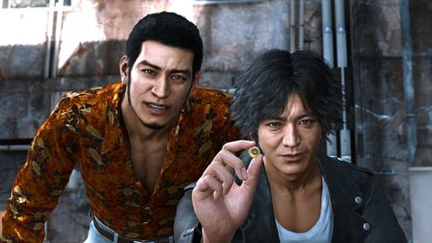 Ryu Ga Gotoku Studio producers Toshihiro Nagoshi and Kazuki Hosokawa talks about the newest game from the Yakuza creators, Lost Judgment. Judgement Yagami, Marvel Dc Wallpaper, Takayuki Yagami, Video Game Drawing, Lost Judgement, Notes Japanese, Lost Judgment, Kazuma Kiryu, Yakuza Kiwami