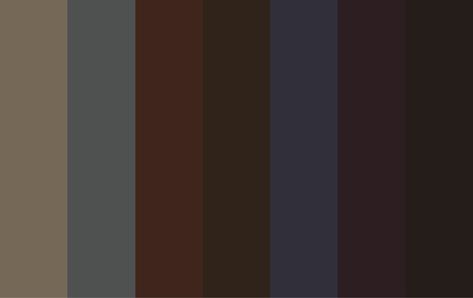 Dark Hues Color Pallets, 90s Grunge Color Palette, 90s Color Palette Grunge, Gloomy Color Palette, Creepy Color Palette, Dark Color Pallet, Color Palette Dark Academia, Grunge Color Palette, Color Palettes Blue