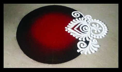 New Rangoli, Beach Hair Accessories, Freehand Rangoli, Easy Rangoli Designs Videos, Big Rangoli, Rangoli Art, Colorful Rangoli, Simple Rangoli Designs Images, Big Rangoli Designs