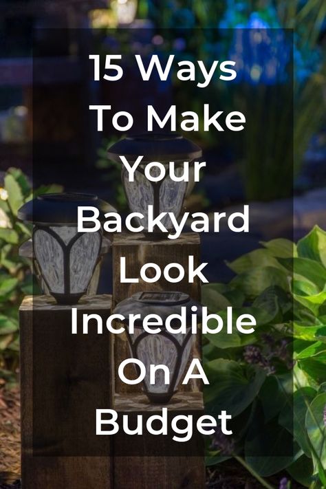 Backyard Upgrades, Backyard Design Ideas Budget, Easy Budget, Cheap Patio, Budget Design, Natural Playground, Backyard Paradise, Backyard Diy Projects, Backyard Pool Designs