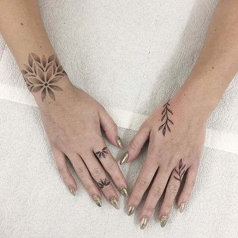 Hand Poke Tattoo, Fern Tattoo, Handpoke Tattoo, Stick N Poke Tattoo, Hand Poked Tattoo, Infinity Tattoos, Small Hand Tattoos, Poke Tattoo, Hand Poke