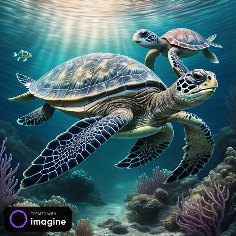 Pictures Of Turtles, Sea Turtles Photography, Sea Turtle Pictures, Aquarium Live Wallpaper, Turtle Images, Ocean Turtle, Turtle Pond, Turtle Swimming, Water Animals