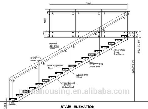 Solid Staircase, Steel Staircase Design, Stair Construction, Stairs Metal, Staircase Detail, Glass Staircase Railing, Steel Stairs Design, Diy Stair Railing, Glass Railing Stairs