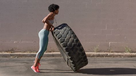 Tire Workouts: The Best Exercises to Get a Hardcore Workout Tire Flipping Workout Benefits, Tire Flipping Workout, Tire Exercises, Tire Workout, Conditioning Training, Hardcore Workout, Reps And Sets, Health Fitness Nutrition, Major Muscles