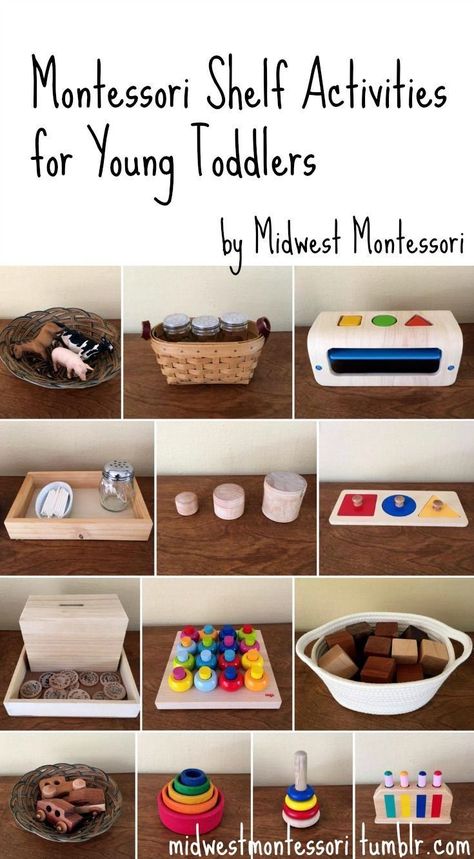 Activities For Young Toddlers, Montessori Infant, Montessori Shelf, Montessori Parenting, Montessori Home, Montessori Lessons, Toddler Montessori, Montessori Playroom, Montessori Diy