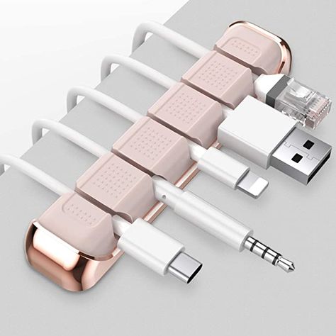 Desk Metal Frame, Cable Management Desk, Car Pink, Desk Organiser, Pink Office, Cord Holder, Cable Holder, Cable Clips, Cord Organization