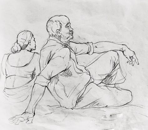 Human Figure In Perspective, Human Figure Sketches Indian, Anthropometry Human Sketch, Two Figures Reference, Hospital Scene Drawing, Memory Drawing Human Figures, Human Figures Sketch, Indian Human Figure Sketches, Rapid Sketches Of Human