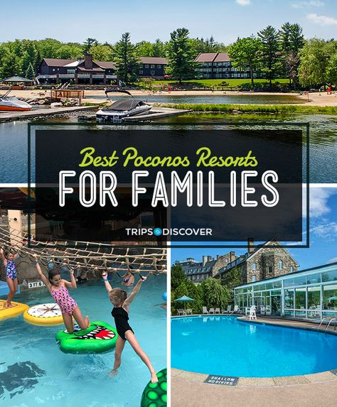 The Poconos is a top weekend getaway and a fun area to bring your family. Poconos Family Vacation, Poconos Resort, Best Family Resorts, Winter Destinations, East Coast Road Trip, Best Family Vacations, Summer Getaway, Family Resorts, Travel Locations