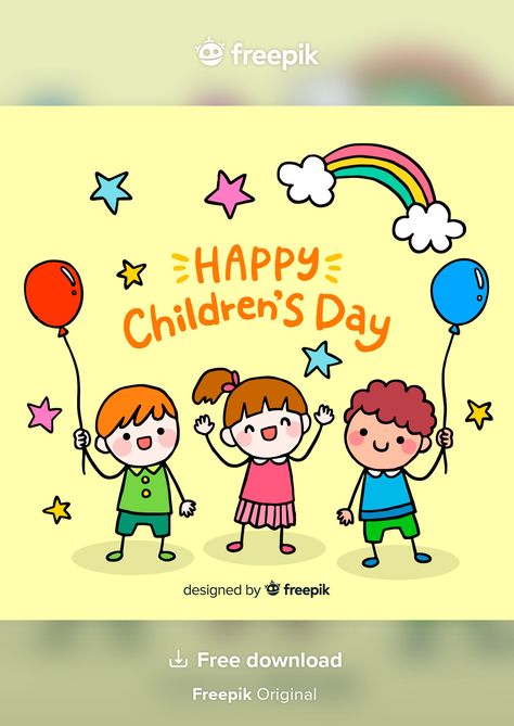 Happy Childrens Day Poster, Children's Day Wishes, Think Poster, Children's Day Poster, Happy Birthday Kids, Birthday Photo Banner, Happy Children's Day, Day Background, Children's Day