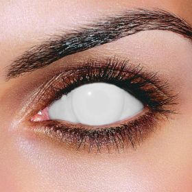 Halloween Eye Contacts, White Contacts, Zombie Costumes, White Contact Lenses, Cat Eye Contacts, Best Colored Contacts, Costume Contact Lenses, Scary Eyes, Eye Contact Lenses