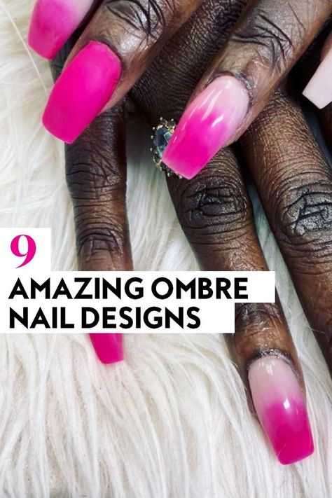 Ombré Nail Designs, Ombre French Manicure, Nails Manicures, Gel Application, Black Ombre Nails, Eyeshadow Styles, Red Ombre Nails, Sponge Nails, Nail Polish Shades