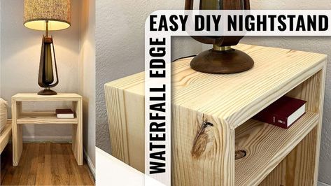 Creating a modern and stylish nightstand can significantly enhance your bedroom decor. John Dolechek provides a detailed guide on constructing nightstands with a waterfall edge, making this project both functional and visually appealing. For A Easy Diy Nightstand, Nightstand Diy, Wood Nightstands, Scroll Saws, Wood Repair, Diy Nightstand, Pocket Hole Jig, Dust Extractor, Pocket Hole Screws