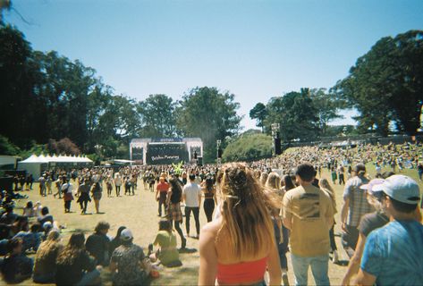 Outside Lands Music Festival, Outside Lands Aesthetic, Festival Film Photography, Outside Lands Outfit San Francisco, Film Festival Aesthetic, Outside Lands Outfit, Acl Outfits, Music Festival Aesthetic, Manifesting Life