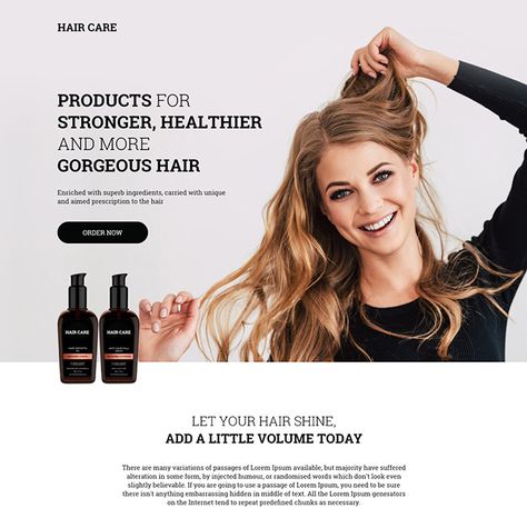 Best Landing Page Design, Best Landing Pages, Instagram Username Ideas, Best Hair Care Products, Download Hair, Food Graphic Design, Hair Product, Name Ideas, Salon Services