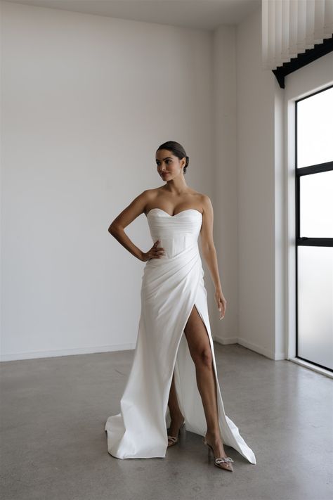 Hera Couture, Exquisite Gowns, Join The Club, Boned Corsets, Couture Gowns, Understated Elegance, Modern Bride, The Club, Bridal Boutique