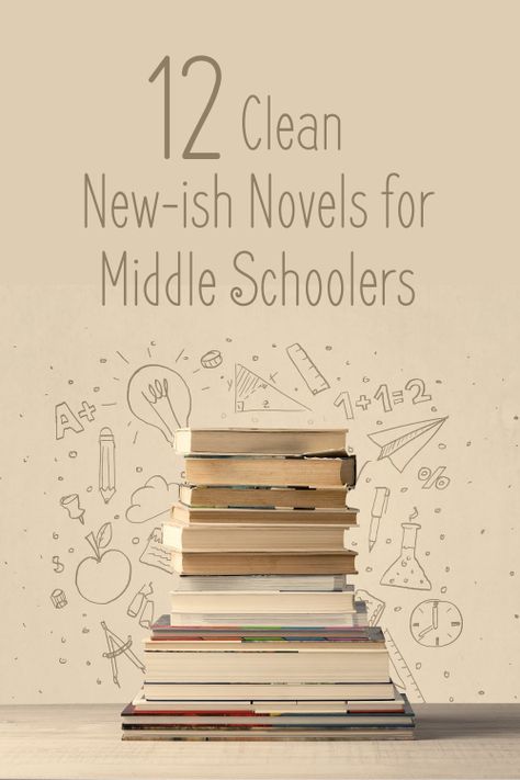 Books For Middle Schoolers, Clean Books, Middle School Books, Clean Book, Homeschool Books, Kid Books, Middle Grade Books, Middle Schoolers, Living Books