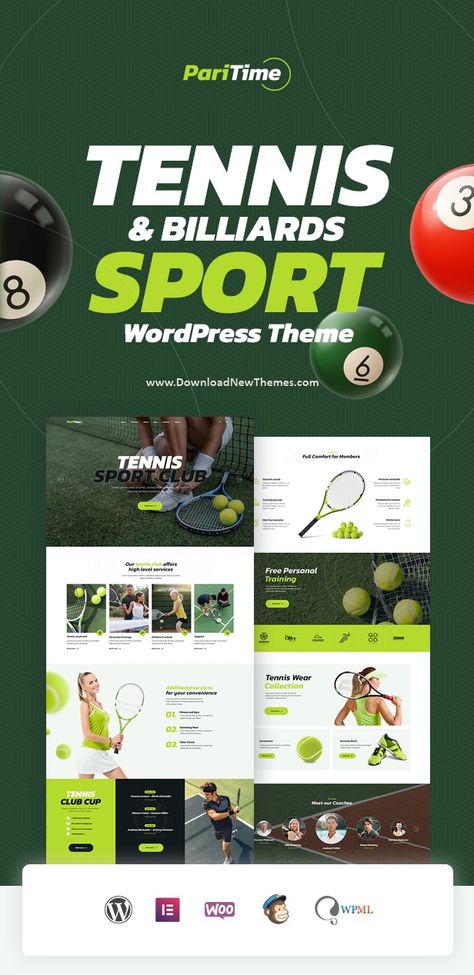 Sports Brochure Design Layout, Tennis Website Design, Sports Website Design, Coach Table, Sports Marketing Design, Tennis Academy, Free Business Logo, Tennis Design, Best Website Templates