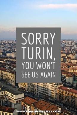 Sorry Turin, You Won't See Us Again | Turin Italy | Italy Travel Tips | Turin Travel | Follow Me Away Travel Blog | Italian Travel Italy Cruise, European Cruise, Traveling To Italy, Italian Travel, Couples Travel, Italian Holiday, Turin Italy, Italy Travel Tips, Italy Photography