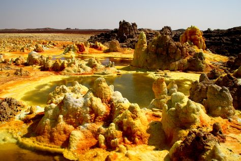 Sulphur Springs, Tourist Destinations, Plan Your Trip, Of Wallpaper, Hot Springs, Volcano, Ethiopia, Planets, Beautiful Places