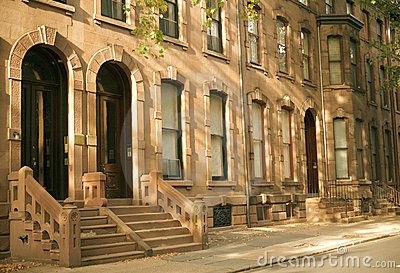 Philadelphia Brownstones Germantown Philadelphia, Philadelphia Neighborhoods, Brown Cottage, Row Houses, Best Vacation Destinations, Best Year Yet, City Block, Neighborhood Guide, Brick Facade