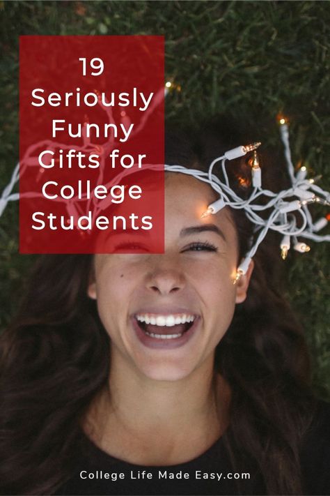 You can't go wrong with one of these gag gifts that will have everyone in the room laughing! Gifts For University Students, Christmas Gifts For Young Adults, Students Christmas Gifts, Christmas Gifts For College Students, College Student Gifts Christmas, Gift Ideas For College Students, Students Birthday, College Gift Ideas, Dorm Gifts