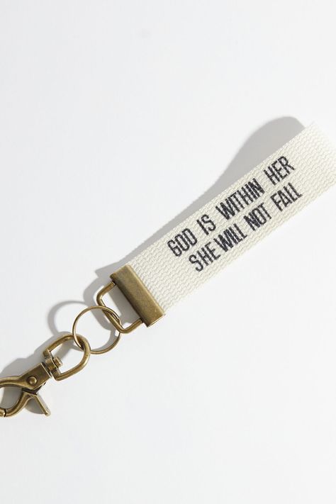 Car Keys Keychain Ideas Aesthetic, Canvas Keychain, Car Keychain Ideas, Christian Wear, Photography Mirror, Wwjd Bracelet, Christian Accessories, Jesus Clothes, Car Things