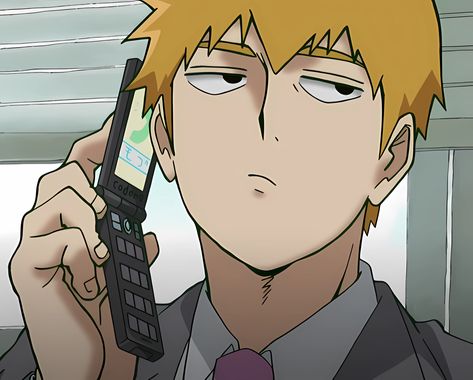 Reigen Arataka Aesthetic, Reigen Arataka Pfp, Reigen Arataka Icons, Darwin's Game, Reigen Arataka, Mob 100, Jackets Vintage, Mob Physco 100, Top Anime