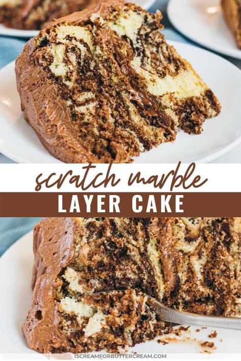 Marble Cake Recipe Moist, Marble Cakes, Perfect Birthday Cake, Decadent Cheesecake, Recipe Cheesecake, Scone Recipes, Marble Cake Recipes, Heath Bars, Fitness Humor