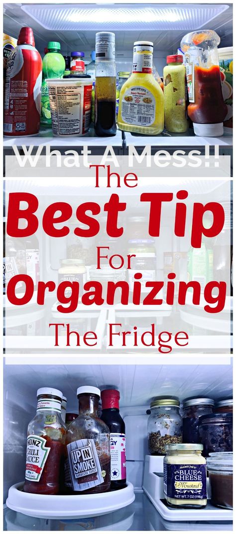 Fridge Organization Hacks, Chest Freezer Organization, Organization On A Budget, Best Fridge, Refrigerator Ideas, Life Hacks Organization, Blog Organization, Decluttering Inspiration, Tips For Organizing