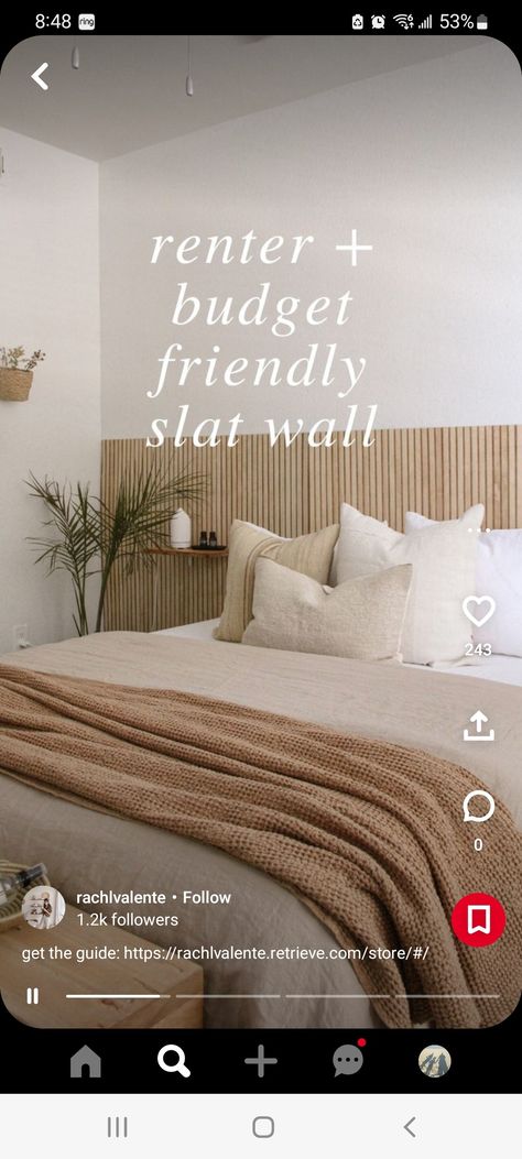 Renter Friendly Decorating, Renter Friendly Wallpaper, Faux Headboard, Austin Apartment, Office Rental, College House, Tv Wall Decor, Rental Decorating, Dream House Rooms