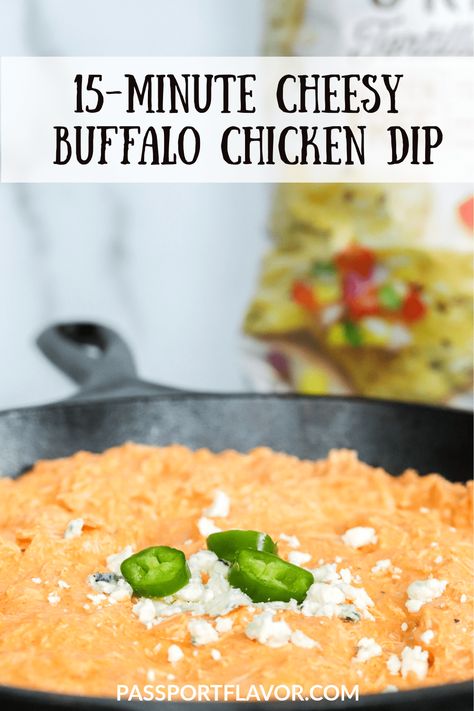 Buffalo Chicken Dip Easy Recipes, Cheesy Buffalo Chicken, Stove Top Chicken, Buffalo Dip, Buffalo Chicken Dip Easy, Buffalo Chicken Wraps, Buffalo Chicken Dip Recipe, Easy Dip, Sunday Football