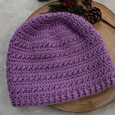 Free Crochet Hat Pattern - Crochet one for Charity Today - Sunflower Cottage Crochet Crochet Hats Free Pattern Ladies, Free Crochet Hat Pattern, Chemo Caps Pattern, Crochet Hat Sizing, Easy Crochet Hat Patterns, Crochet Beanie Pattern Free, Crochet Adult Hat, Beanie Hat Pattern, Easy Crochet Hat