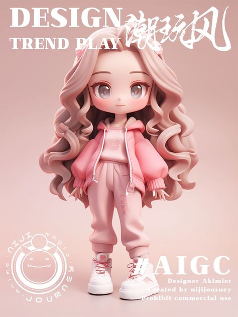 3d Chibi, Disney Pop Art, Girly M Instagram, 3d Karakter, 귀여운 음식 그림, Fashion Design Template, Fairy Art Dolls, Characters Inspiration Drawing, Cute Fantasy Creatures