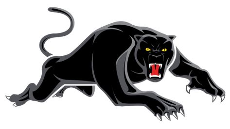 One of the most successful Australian rugby league football teams... Panther Meaning, Panthers Nrl, Australian Rugby League, Rugby Logo, Panthers Logo, Logo Evolution, Panther Tattoo, Penrith Panthers, Panther Art