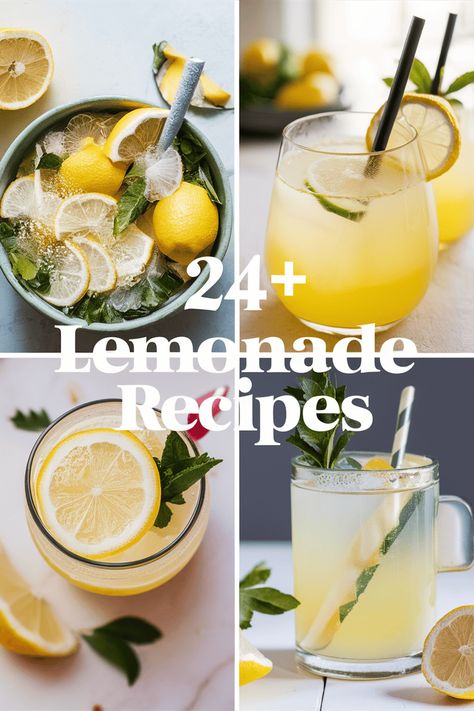 24+ Favorite Lemonade Recipes to Brighten Your Day and Refresh Your Spirit!

Quench your thirst with these delightful lemonade recipes that will add sunshine to any day! From classic flavors to fruity twists there's something for everyone. Perfect for hot summer days barbecues and family gatherings. Refresh your spirit with a splash of citrus and a hint of sweetness! Enjoy your lemonade adventure! https://foodeau.com/lemonade-recipes Lemonade Punch Recipes Non Alcoholic, Fancy Lemonade Drink Recipes, Quick Pozole Recipe, Lemonade Mocktail Recipe, Jalapeno Lemonade, Lemonade Spritzer, Sprite Recipe, Spring Drinks, Blueberry Simple Syrup