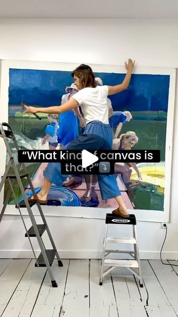 Caitlin Winner on Instagram: "I made a free PDF with answers to all your material questions, including the brand of canvas I use, how I hang it on the wall and where to find it online. Follow the link in my bio to download it.

More on canvas: 

I found this particular canvas through Raymar Panels. They make painting panels that I use for plein air painting. After trying a few different textures and primers I landed on the canvas I liked best and now I order it by the yard. 

I paint on unstretched canvas so that I have more flexibility in the exact crop and composition while the painting is in progress. When I finish, I mark the corners, measure and order stretcher bars to those dimensions. 

Want a link to the type of stretchers I use? That’s in the Material List download, too. 😉

#pain Unstretched Canvas Painting, Painting Panels, Unstretched Canvas, Air Painting, Painting Studio, Plein Air Paintings, Different Textures, Painting Tips, Large Painting