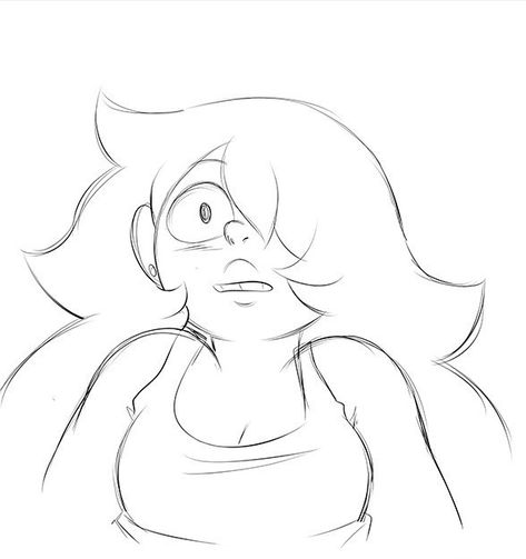 Amethyst Drawing Steven Universe, Garnet Steven Universe Sketch, Steven Universe Easy Doodles, Steven Universe Drawing Ideas, Amethyst From Steven Universe, How To Draw Steven Universe Style, How To Draw Steven Universe, Steven Universe Doodles, Steven Universe Art Style