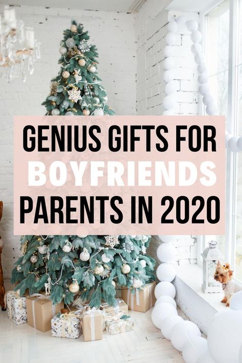 seriously need this gift guide for christmas.. i never know what to get for gifts for boyfriends parents Gifts To Get Boyfriend, Gifts For Boyfriends Parents, Christmas Dorm Decorations, Best Gifts For Boyfriends, Simple Boyfriend Gifts, Boyfriends Family, Birthday Presents For Girlfriend, Parents Gifts, Gifts For Boyfriends