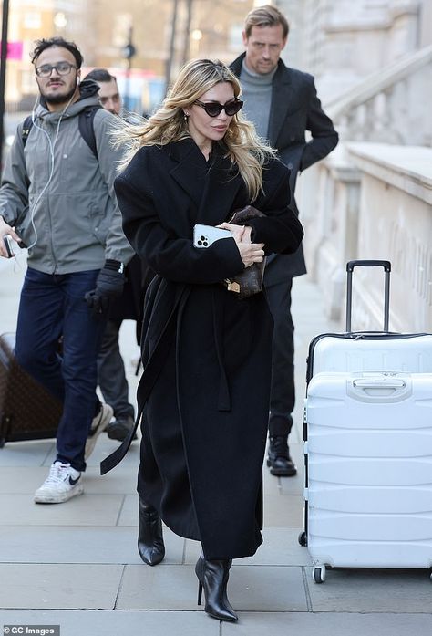 Abby Clancy Style, Abbey Clancy Style, Abby Clancy, Peter Crouch, Abbey Clancy, Black Belt, Black Coat, Style Inspiration, Health