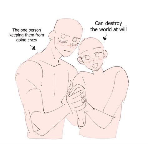 Toxic Relationship Art Base, Villain X Hero Ship Dynamic, Opposite Ship Dynamics, Flirty X Oblivious Dynamic, Toxic Ship Dynamics Art, 2 Friends Pose Reference Drawing, Ship Base Art, Oc Dynamics Platonic, Couple Dynamic Poses