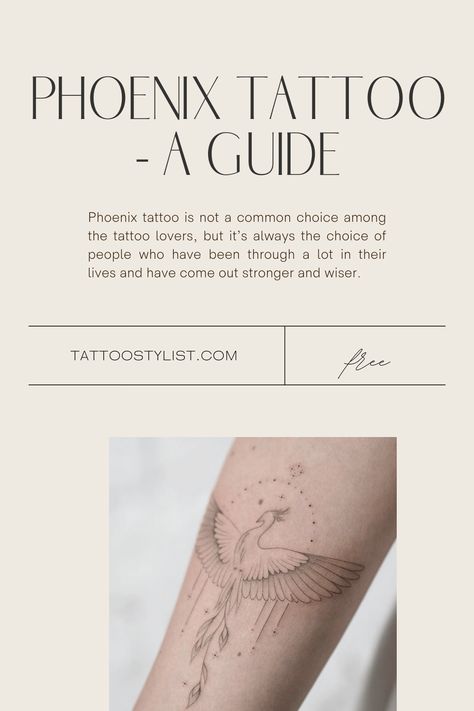 Phoenix Tiny Tattoo, Tattoos Of Phoenix Bird, Pheonix Minimalistic Tattoo, Phoenix Tattoo Dainty, Pheonix Tattoo Minimalist, Phoenix Tattoo Feminine Fine Line, Feminine Egyptian Tattoo, Phoenix Tattoos Feminine, Pheonix Tattoo Minimalistic