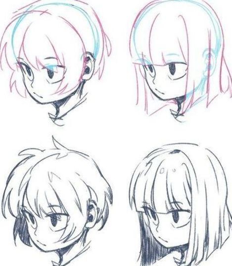 anime manga hairstyle drawing reference sketch doodle art Hairstyle Drawing, Drawing Hair Tutorial, Hairstyle Hairstyle, Manga Hair, Drawing Hair, Hair Sketch, Seni Dan Kraf, Hair Drawing, Digital Paintings