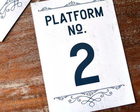 Train Theme Wedding, Bridal Shower Decorations Centerpieces, Spring Bridal Shower Decorations, Train Station Wedding, Vintage Table Numbers, Wedding Train, Christmas Luncheon, Transportation Preschool, Disney Bridal Showers