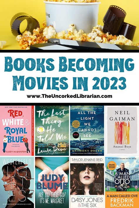 2023 Book Club Books, 2023 Books List, New Books To Read In 2023, Books That Were Made Into Movies, Ya Books 2023, Award Winning Books For Adults, Books To Movies 2023, 2023 Book Recommendations, Best Audiobooks 2023