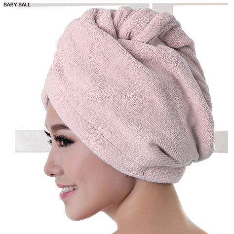 >> Click to Buy << Microfiber Bath Towel Hair Dry Hat Cap Quick Drying Lady Bath cap winter hat bone Beanie hats for women winter hats for wommen #Affiliate Plop Hair, Turbie Twist, Hair Drying Cap, Hair Blower, Bath Cap, Microfiber Bath Towels, Hair Towel Wrap, Children Jewelry, Hair Drying